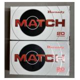 40 rnds Hornady 6.5 Creedmoor Ammo