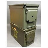 2 Steel Ammo Cans