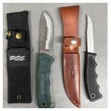 2 Knives w/ Sheaths