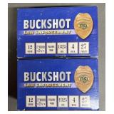 20 rnds 12ga 2 3/4" Buckshot Ammo