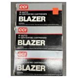 150 rnds CCI Blazer .25 Auto HP Ammo