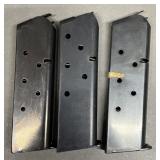 3 - 1911 7 rnd Magazines