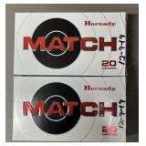 40 rnds Hornady 6.5 Creedmoor Ammo