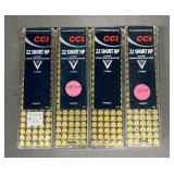 400 rnds CCI .22 Short HP Ammo