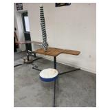 Homemade Shooting Bench w/ Umbrella