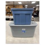 2 - Totes W/ Lids