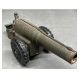 Small Iron Cannon on Wheels