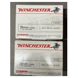200 rnds Winchester 9mm Ammo