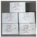 243 rnds .22 Hornet Ammo