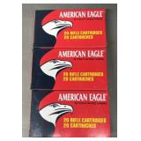 60 rnds American Eagle .308 Win Ammo