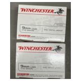 200 rnds Winchester 9mm Ammo