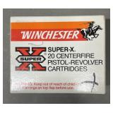 20 rnds Winchester .44 Spl HP Ammo