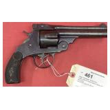 Spain Top Break .44 Revolver