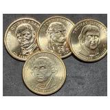 2007 Presidential Dollar 4-Coin Set BU