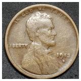 1913-S Lincoln Wheat Cent