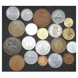 20 World Coins Antique to Modern Nice Lot