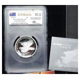 2014 Australia 5oz Silver Eagle PCGS PR69