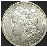 1880-O Morgan Silver Dollar Nice