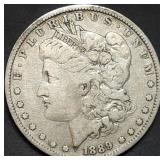 1889-O Morgan Silver Dollar