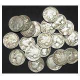 20 Nice Buffalo Nickels from Estate