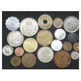 20 World Coins Antique to Modern Nice Lot