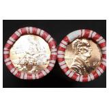 2009 Lincoln Bicentennial Penny 2 Gem BU Rolls