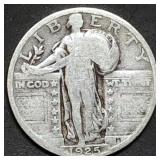 1925 Standing Liberty Silver Quarter