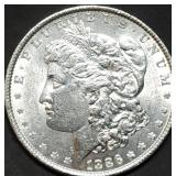 1886 Morgan Silver Dollar Gem BU