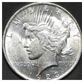 1923 Peace Silver Dollar Nice