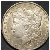 1879-S Morgan Silver Dollar Toned Nice