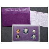 1986 US Mint Proof Set MIB