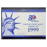 1999 US Mint Proof Set MIB