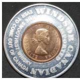 BU Canadian Cent Lucky Pocket Piece