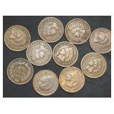 10 Nicer Indian Head Cents