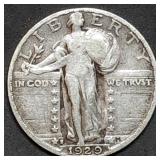 1929-S Standing Liberty Silver Quarter