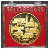 Mount Vernon Washington DC Bronze Medal