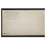 1965 Special Mint Set in Envelope, Silver Kennedy
