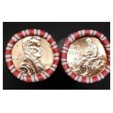 2009 Lincoln Bicentennial Penny 2 Gem BU Rolls