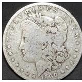 1900-O Morgan Silver Dollar