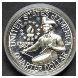 1976 Bicentennial Proof Silver Drummer Boy Quarter