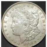 1921 Morgan Silver Dollar BU