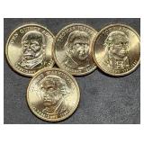 2007 Presidential Dollar 4-Coin Set BU