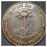 1901 So Called Dollar Fort Sumter Token Nice