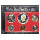 1974 US Mint Proof Set w/ Ike Dollar