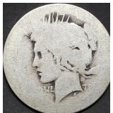 No Date Peace Silver Dollar