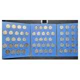 Complete Jefferson Nickel Set with Silver in Album