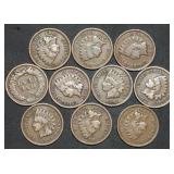 10 Nicer Indian Head Cents
