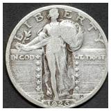 1926-S Standing Liberty Silver Quarter