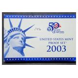 2003 US Mint Proof Set MIB