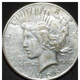 1926-S Peace Silver Dollar